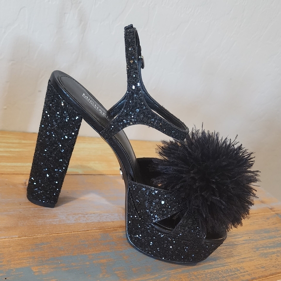 MICHAEL KORS PLATFORM HEELS SZ 6.5 - Picture 8 of 16